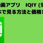 中国動画アプリ　IQIY （爱奇艺）を日本で見る方法と価格