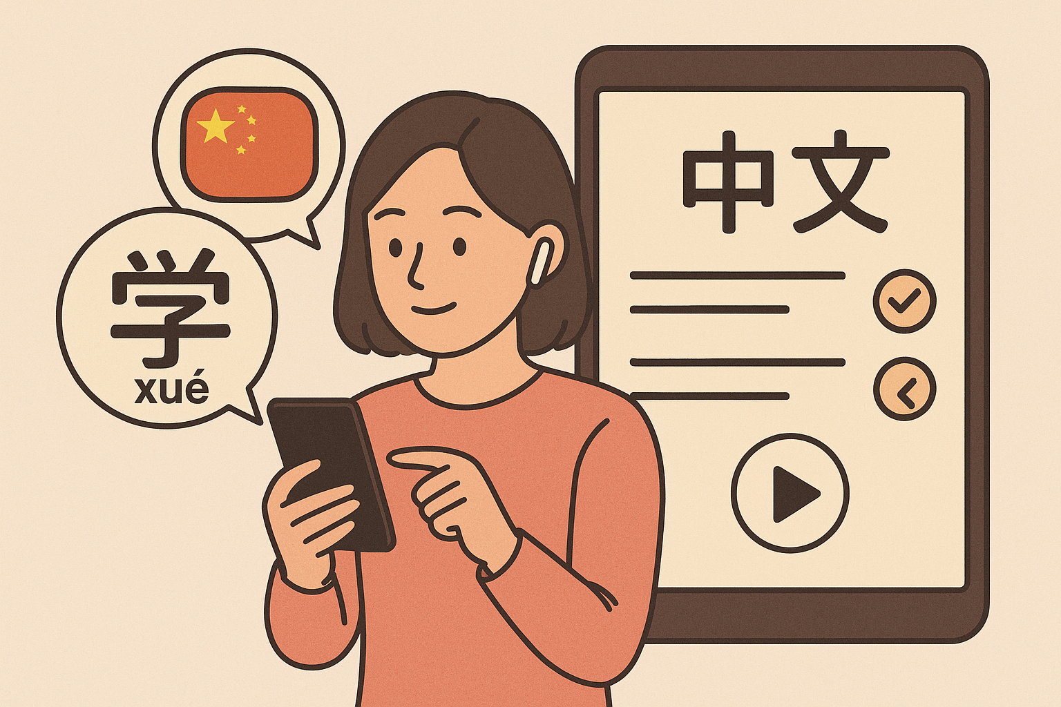 2025年注目!無料で使える中国語学習アプリ5選